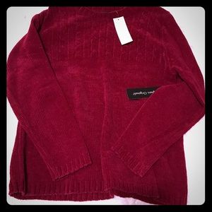 Red super soft long sleeve designers original